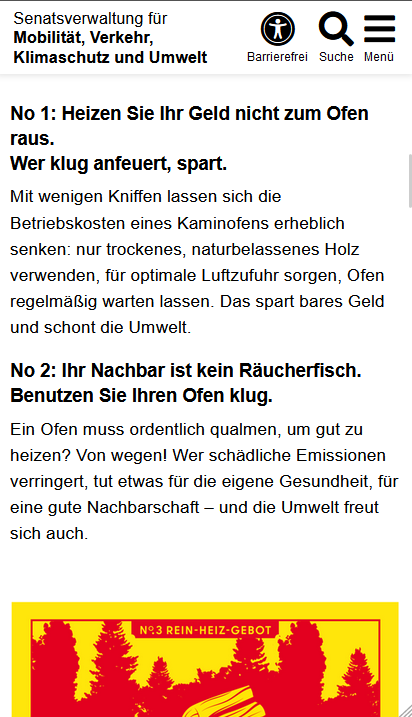 Man sieht zwei Blöcke Text untereinander, darunter ein Bild.