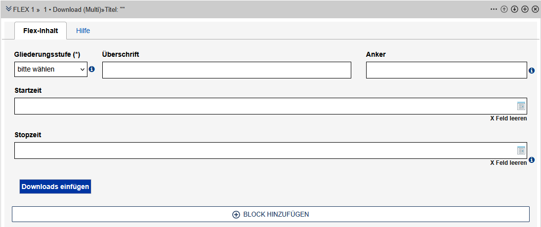 Download-Multi im Edit - Beschreibung ist im Text.