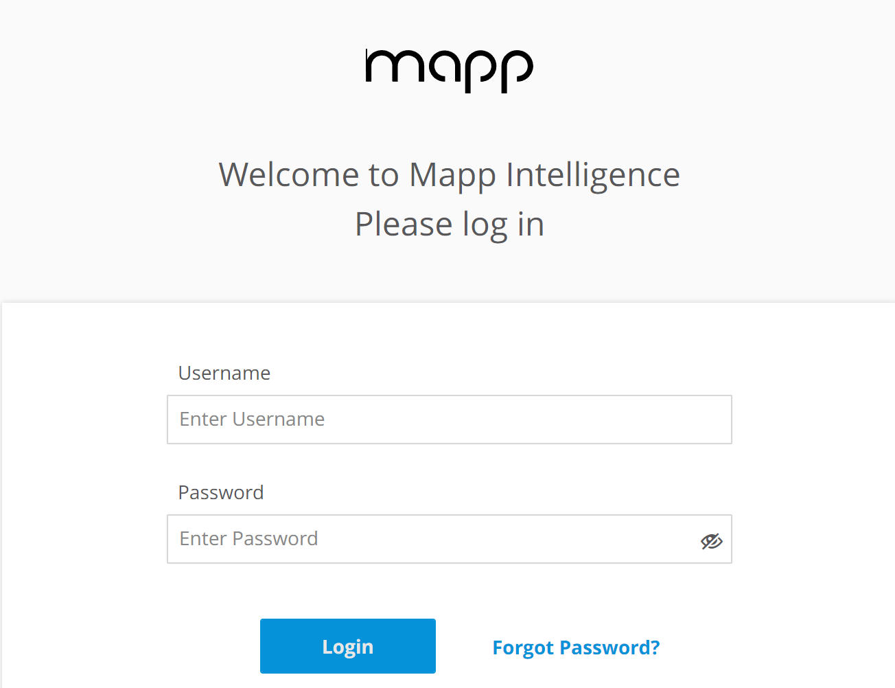 Mapp Login