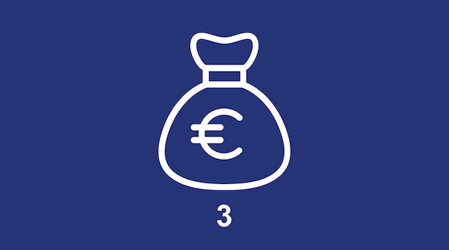 Symbolgrafik für das Modul Bürger*innenhaushalt dritte Phase