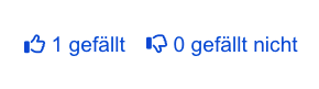Ideen und Kommentare bewerten Funktion