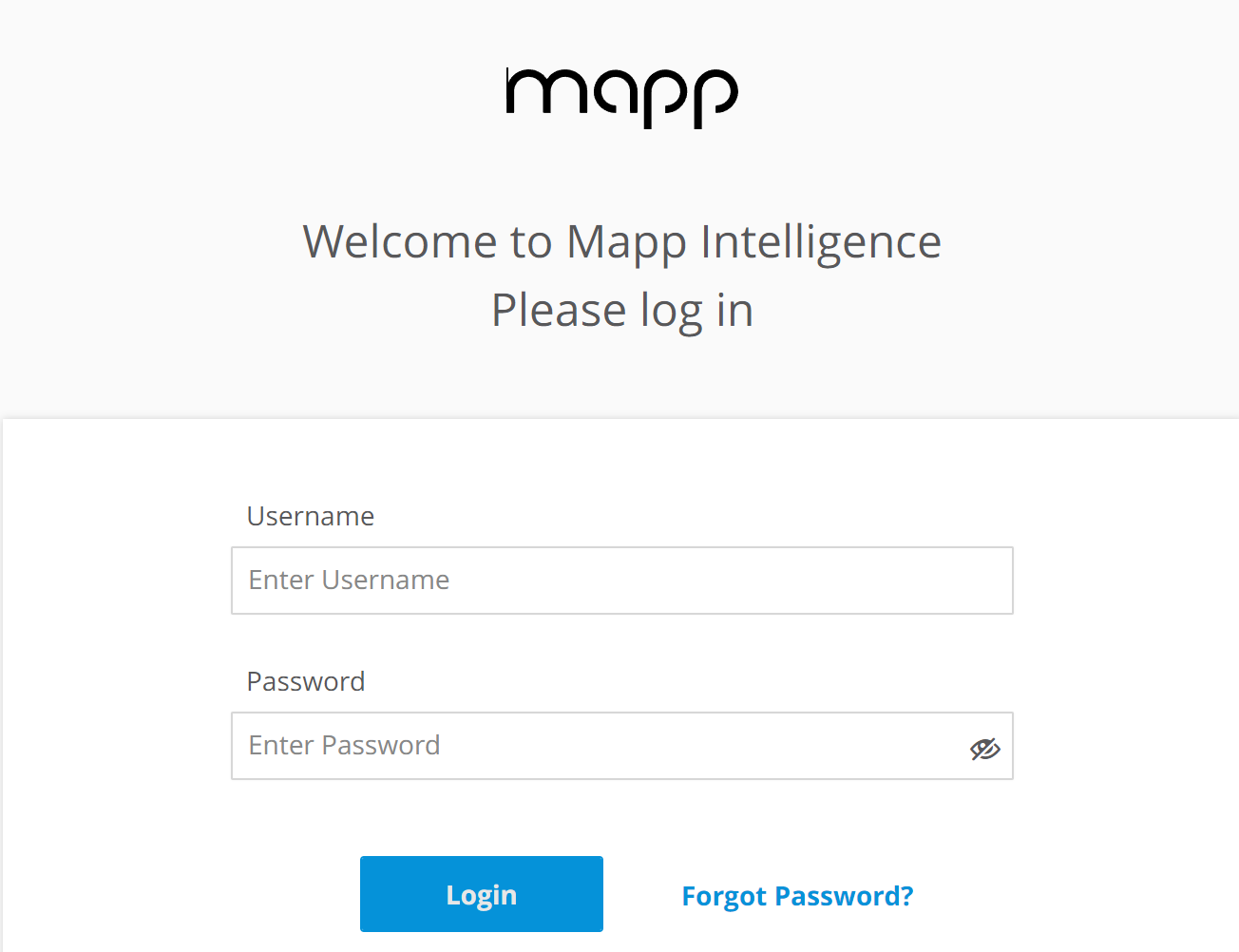 Mapp Login 