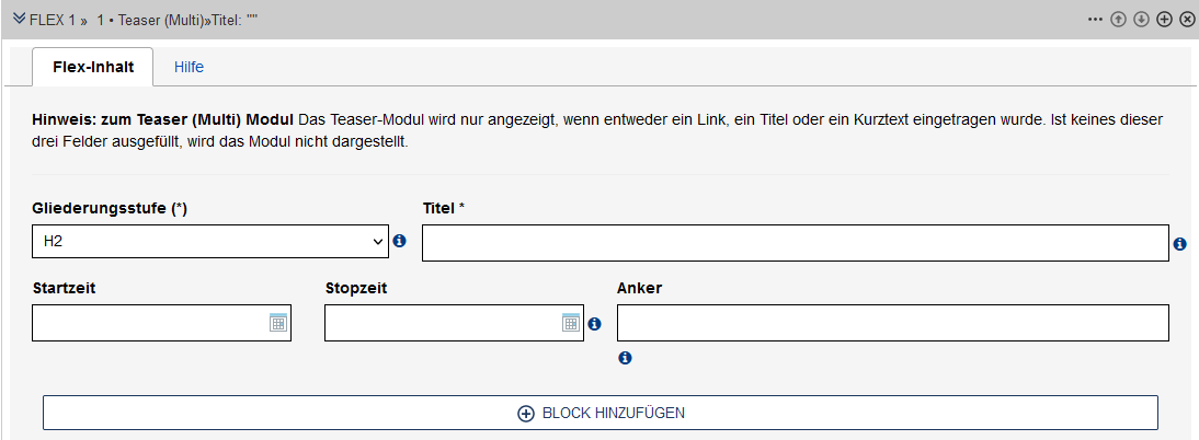 Formularfelder sind im Text dokumentiert