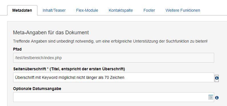Bild Seitenüberschrift Imperia Dokument
